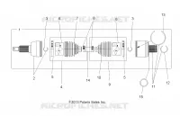 DRIVE TRAIN, DRIVE EJE TRASERO