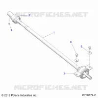 TREN, REAR PROP SHAFT