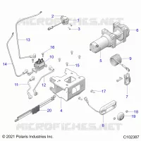 CHASSIS, CABRESTANTE