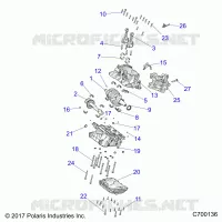 ENGINE, CRANKCASE AND CIGUEÑAL