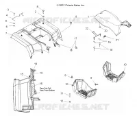 TRASERO CAB, ASIENTO and para pies