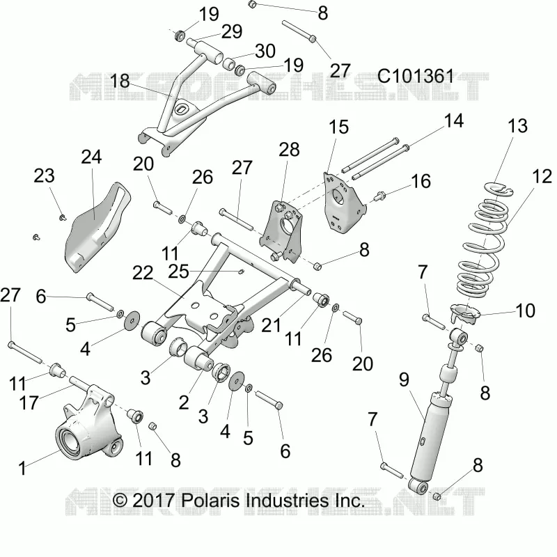 SUSPENSION TRASERA