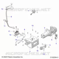 CHASSIS, CABRESTANTE