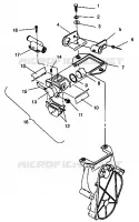 FRENO 600 XCR 0941667 (4927092709017A)