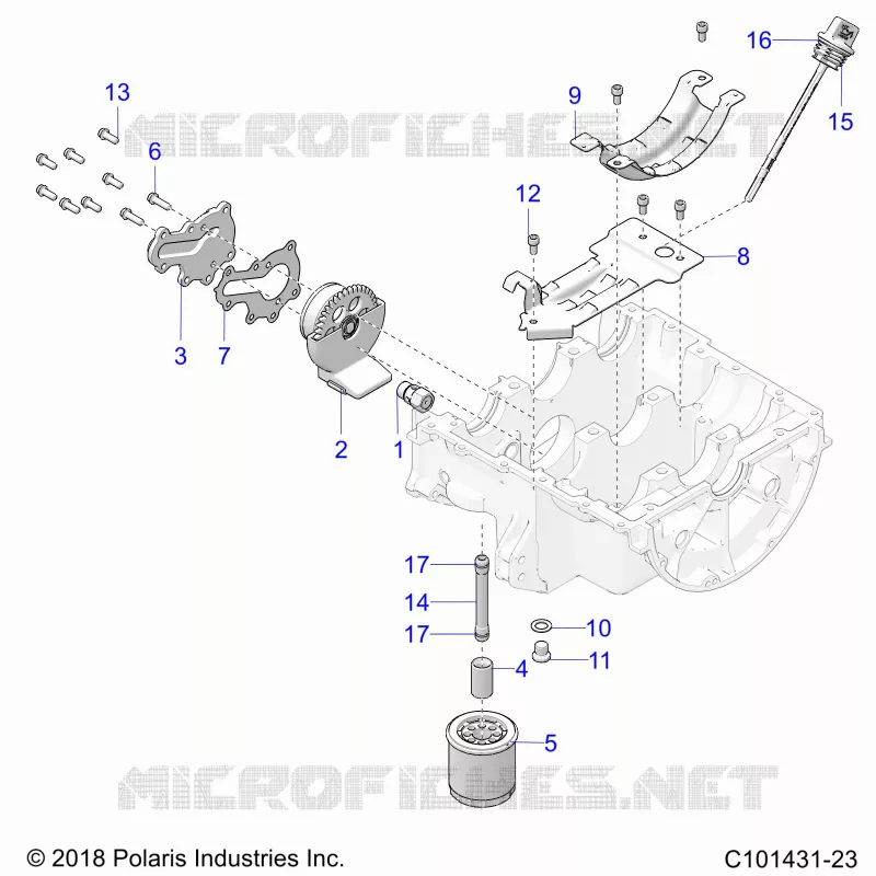 MOTOR, OIL SYSTEM