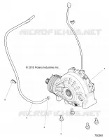 DRIVE TRAIN, FRONT MONTAJE DE ENGRANAJES