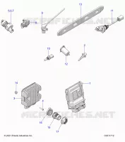 ELECTRICA, SWITCHES, SENSORS, ECU AND CONTROL MODULES