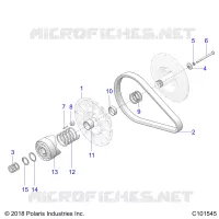 TREN, SECONDARY CLUTCH