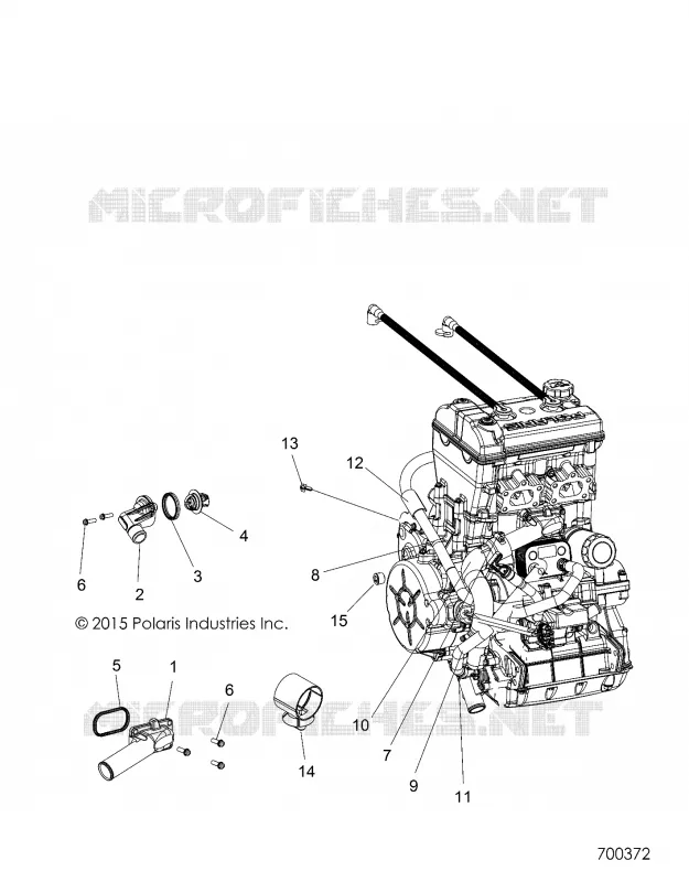 ENFRIAMIENTO, THERMOSTAT AND BYPASS