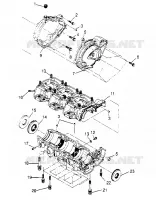 CAJA DEL CIGÜEÑAL SL 650 STD B954358 (4932923292B012)