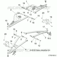 SUSPENSIÃ“N DELANTERA CONTROL ARMS