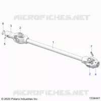 TREN, FRONT PROP SHAFT