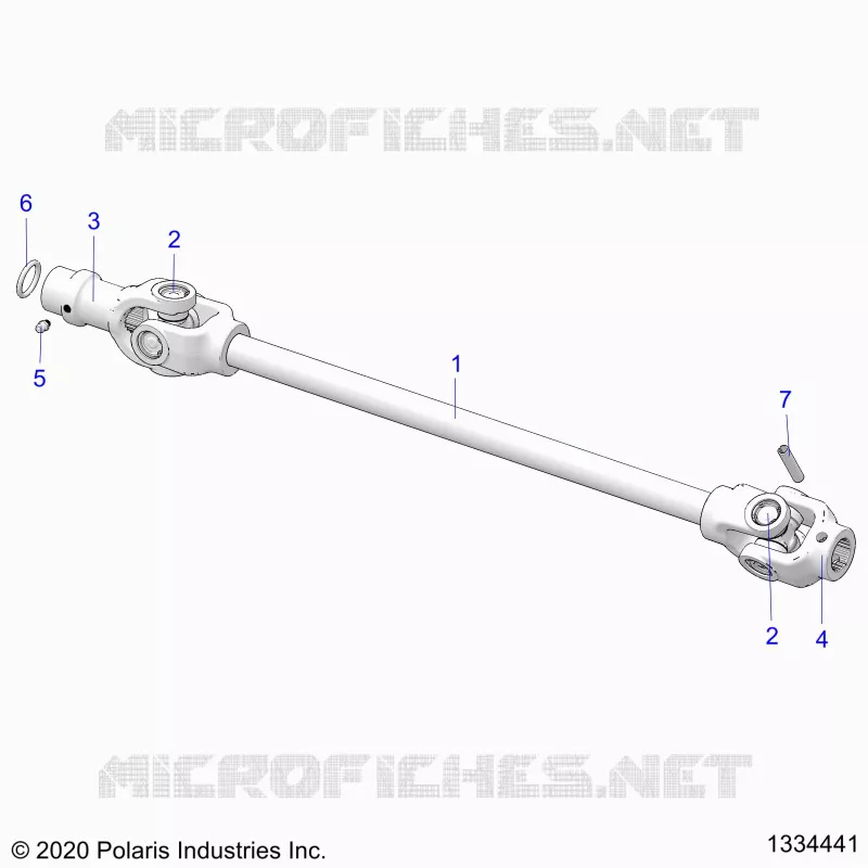TREN, FRONT PROP SHAFT