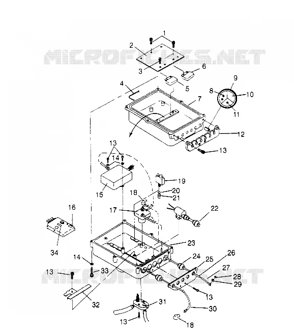CAJA ELECTRICA SL 650 B954058 (4930483048B010)