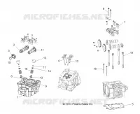 ENGINE, CULATA, CAMS AND VALVES
