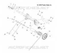 SUSPENSION, TRASERO ARM PAR