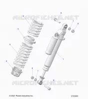 SUSPENSION, CHOQUE FRONTAL MOUNTING