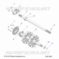 TREN, JACKSHAFT AND DRIVESHAFT