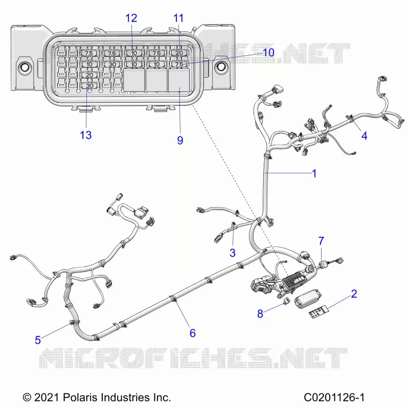 ELECTRICA, WIRE HARNESS