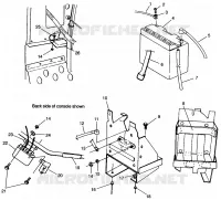 CAJA DE BATERIA XLT TOURING  0963357 and EUROPEAN XLT TOURING  E963357 (4931923192C003)