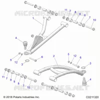 SUSPENSIÃ“N DELANTERA A-ARMS
