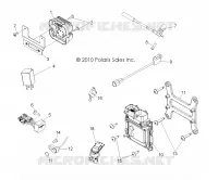 REGULADOR, RELAYS, SENSORES and ECU