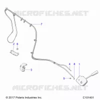 TREN, SHIFT LEVER