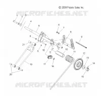 SUSPENSION, TRASERO ARM PAR