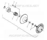 accionado de embrague SPORT 0960443, SPORT TOURING 0960243  and EUROPEAN SPORT TOUR (4932223222C006)