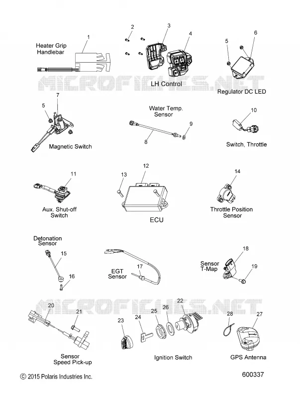 INTERRUPTORES, SENSORES AND COMPONENTS