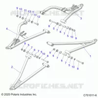 SUSPENSIÃ“N DELANTERA CONTROL ARMS