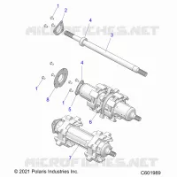 DRIVE TRAIN, JACKSHAFT AND EJE DE TRANSMISIÃ“N