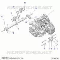 MOTOR, MOUNTING & LONG BLOCK