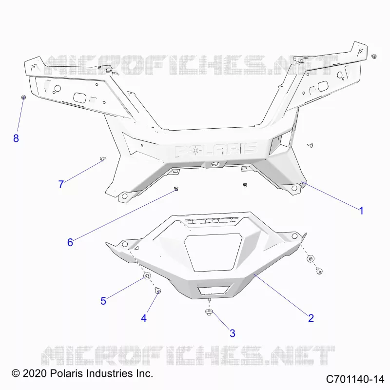 CARROCERÍA POSTERIOR BUMPER