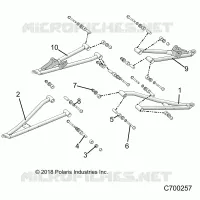 SUSPENSIÃ“N DELANTERA CONTROL ARMS