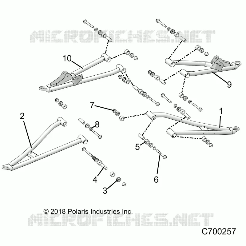 SUSPENSIÃ“N DELANTERA CONTROL ARMS