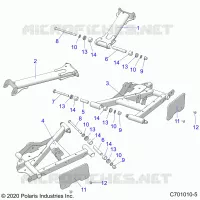SUSPENSION TRASERA CONTROL ARMS