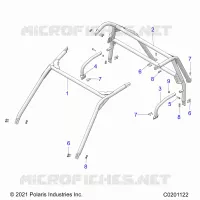 CHASSIS, CAB BASTIDOR