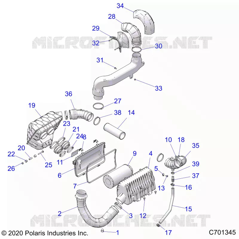 ENGINE, TOMA DE AIRE SYSTEM