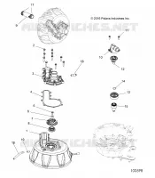ENFRIAMIENTO SYSTEM AND WATER PUMP