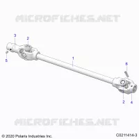TREN, FRONT PROP SHAFT