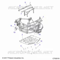 CHASSIS, MAIN FRAME AND ESQUÃD PLATES