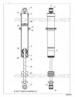 SUSPENSION TRASERA SHOCK INTERNALS