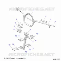 STEERING, SOPORTE DE MANILLAR