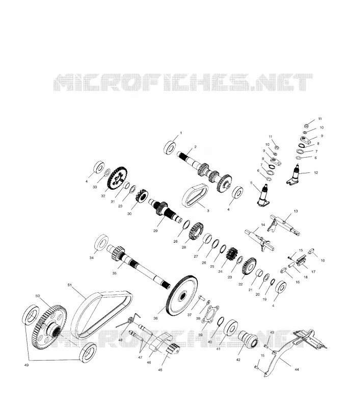 CAJA DE ENGRANAJES (Internal Components)
