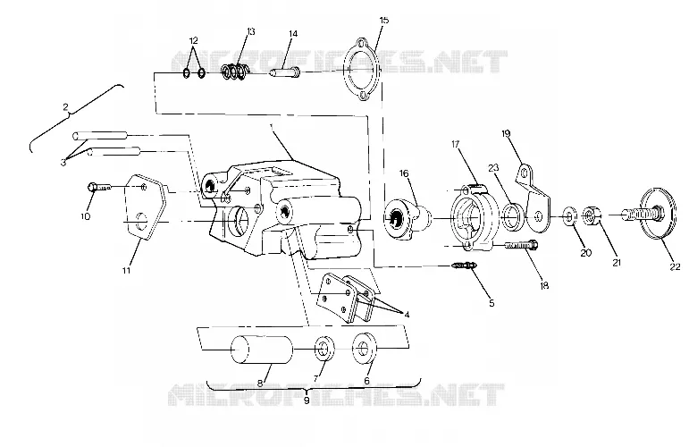 FRENO TRASERO ASSEMBLY (4916341634030A)