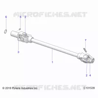 TREN, FRONT PROP SHAFT