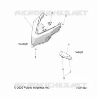 ELECTRICA, HEADLIGHT AND TAILLIGHT