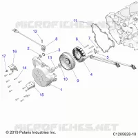ENGINE, STATOR AND FLYRUEDA