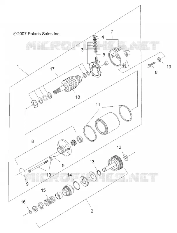 MOTOR, MOTOR DE ARRANQUE